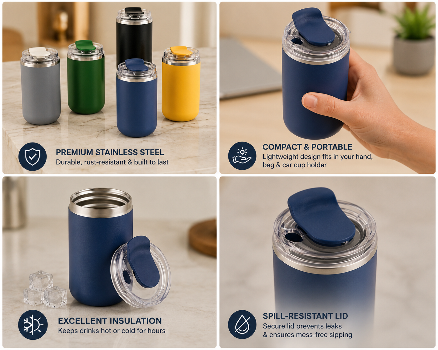 Modern Mini Coffee Tumbler for Corporate Use